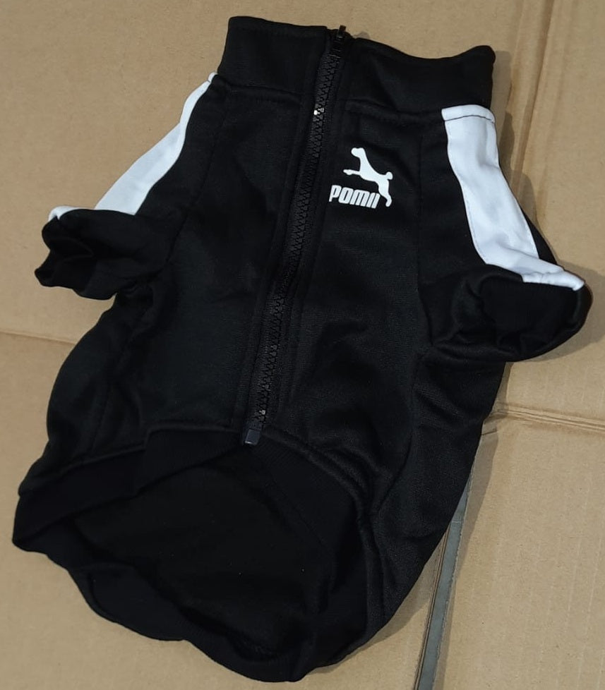 Cappotto Sportivo POM per Cani - L Nero